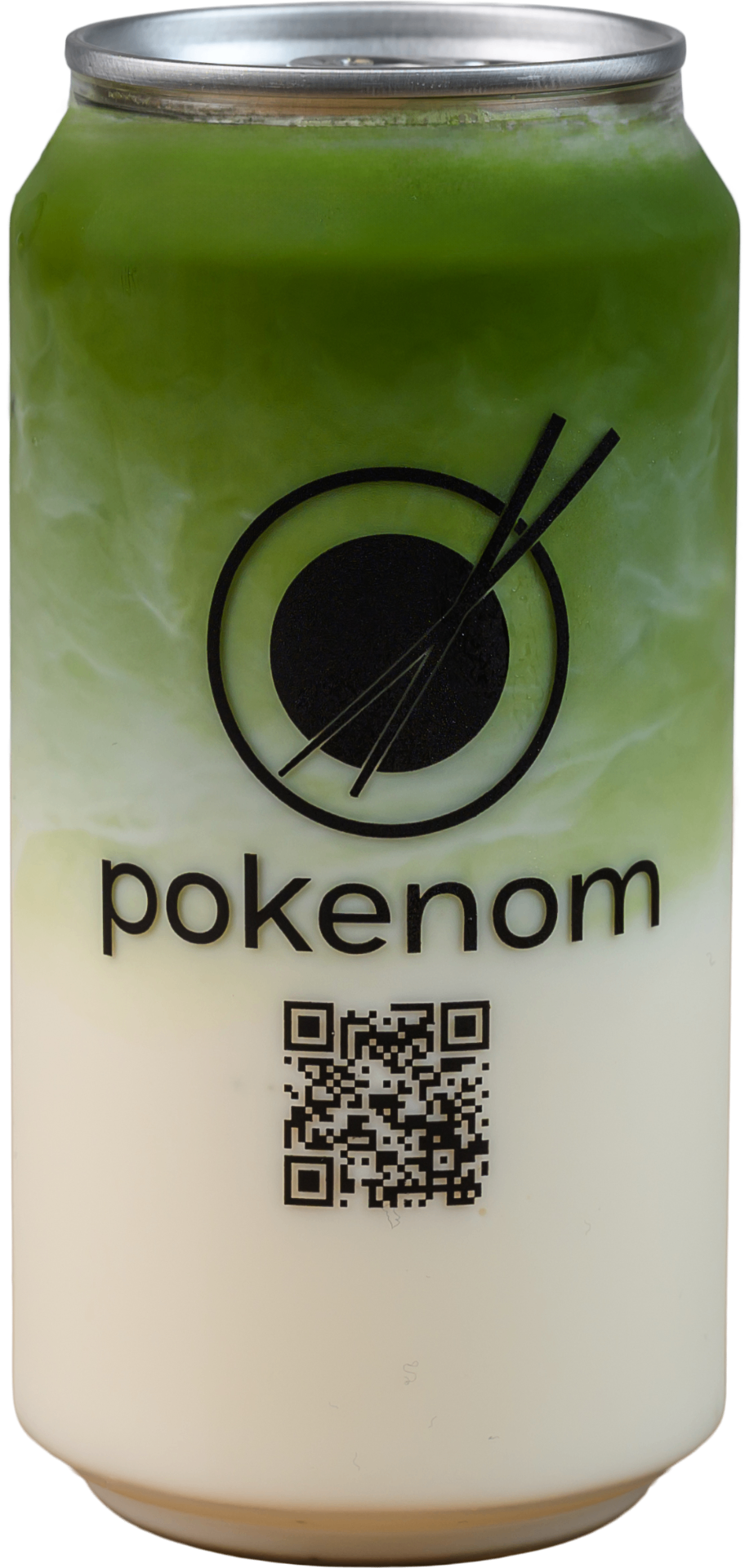 Plain Iced Matcha — fresh iced matcha at Pokenom Glenelg