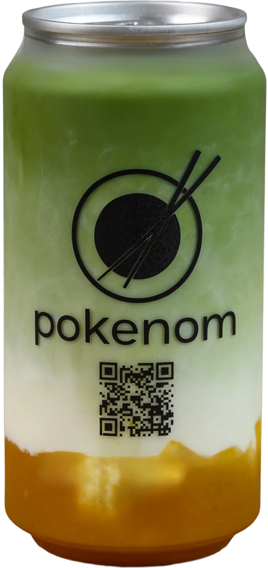 Mango Iced Matcha — fresh iced matcha at Pokenom Glenelg