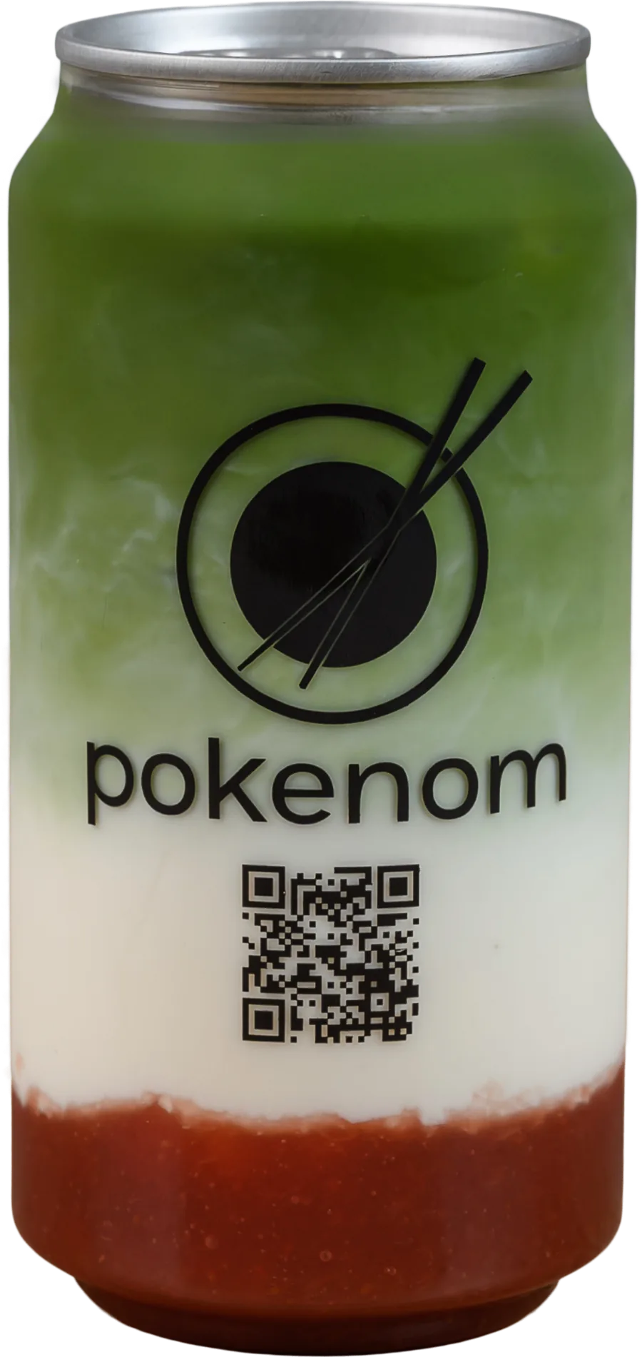 Strawberry Iced Matcha — fresh iced matcha at Pokenom Glenelg